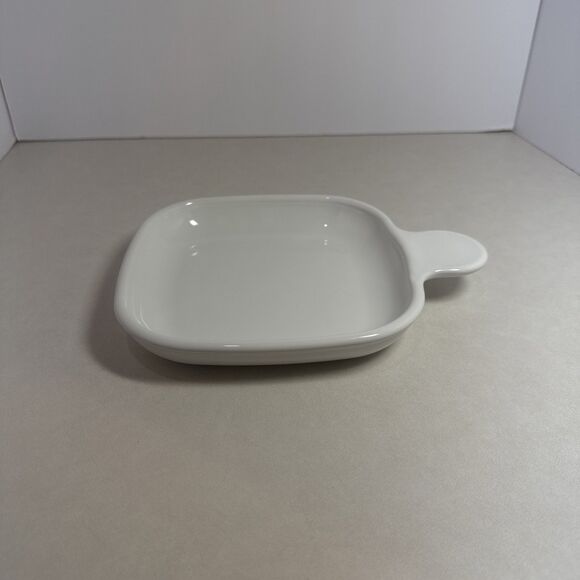 Corning Ware White Coupe Snack-It P-185-B 1979-1986 - Picture 2 of 4